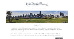 Desktop Screenshot of licpsychiatry.com